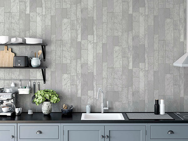 Purchase AH295205 Brewster Wallpaper, Kintsugi Silver Geometric - Arthouse12