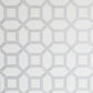 Purchase AH295603 Brewster Wallpaper, Marjorie Silver Trellis - Arthouse