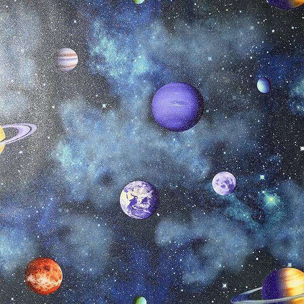 Purchase AH296000 Brewster Wallpaper, Albert Blue Cosmos - Arthouse