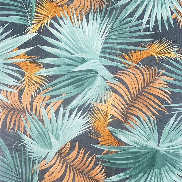 Purchase AH296005 Brewster Wallpaper, Esau Teal Jungle Palms - Arthouse