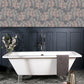 Purchase AH296200 Brewster Wallpaper, Bernis Slate Palm Leaf - Arthouse12
