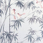 Purchase AH296401 Brewster Wallpaper, Arisu Grey Birds and Bamboo - Arthouse