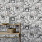 Purchase AH296700 Brewster Wallpaper, Adelia Neutral Elephant Grove - Arthouse1