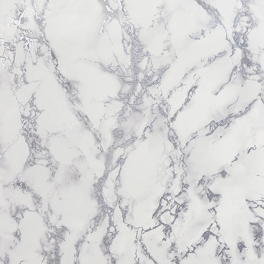 Purchase AH296701 Brewster Wallpaper, Siward White Metallic Marble - Arthouse