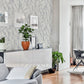 Purchase AH296701 Brewster Wallpaper, Siward White Metallic Marble - Arthouse1
