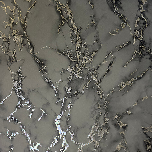 Purchase AH296702 Brewster Wallpaper, Siward Charcoal Metallic Marble - Arthouse