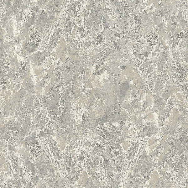 Purchase AH296706 Brewster Wallpaper, Evonne Charcoal Marble Patina - Arthouse