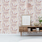 Purchase AH297107 Brewster Wallpaper, Nell Blush Tropical - Arthouse12
