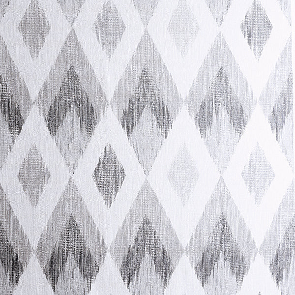 Purchase AH297200 Brewster Wallpaper, Fitzgerald Grey Ikat Diamond - Arthouse