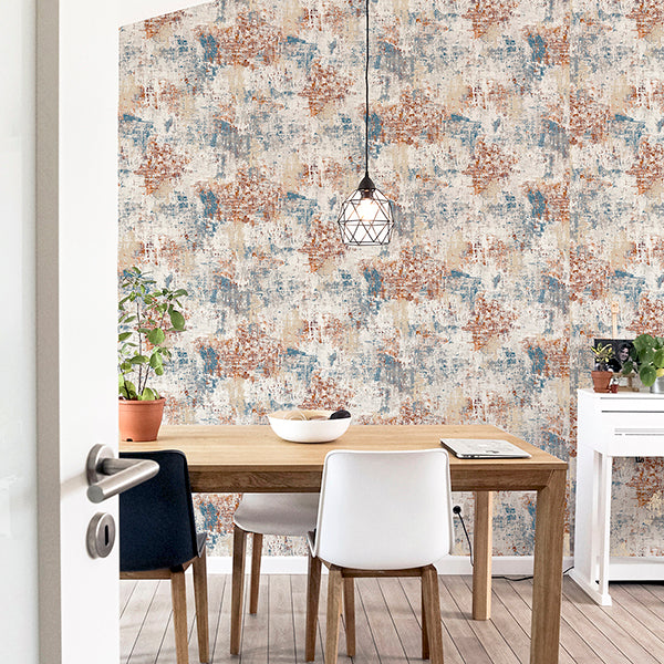 Purchase AH297406 Brewster Wallpaper, Sergio Rust Abstract Texture - Arthouse1