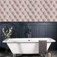 Purchase AH618103 Brewster Wallpaper, Ella Blush Tufted - Arthouse1