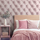 Purchase AH618103 Brewster Wallpaper, Ella Blush Tufted - Arthouse12
