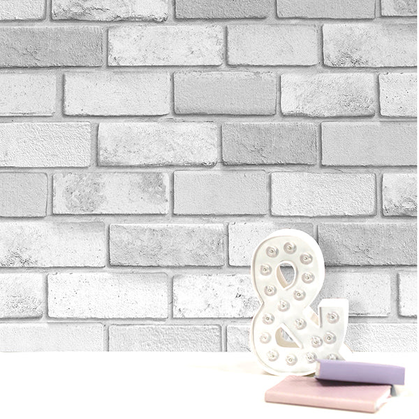 Purchase AH669401 Brewster Wallpaper, Truman Dove Brick - Arthouse12