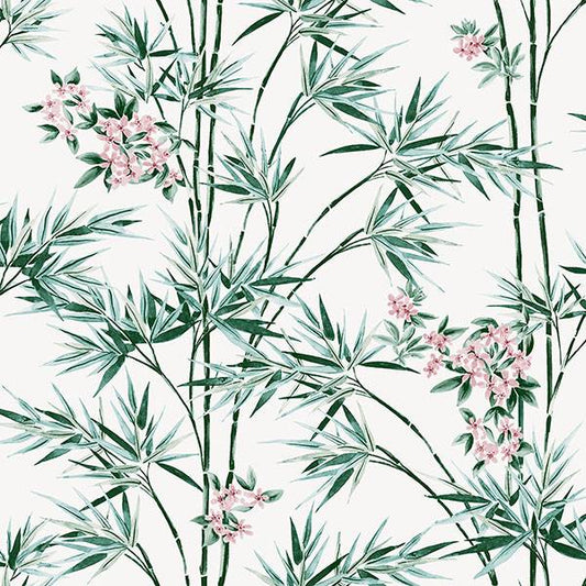 Purchase AH692509 Brewster Wallpaper, Ayumi White Bamboo - Arthouse