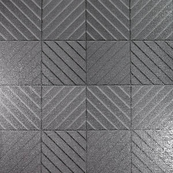 Purchase AH692809 Brewster Wallpaper, Randall Dark Grey Geometric - Arthouse