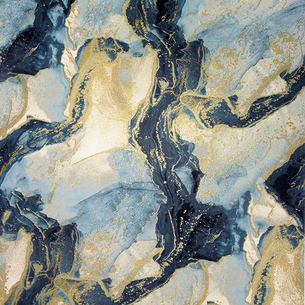 Purchase AH693404 Brewster Wallpaper, Ursula Dark Blue Abstract - Arthouse