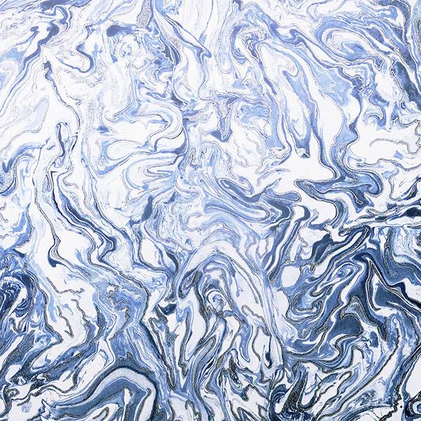 Purchase AH693902 Brewster Wallpaper, Osgood Navy Marbled - Arthouse