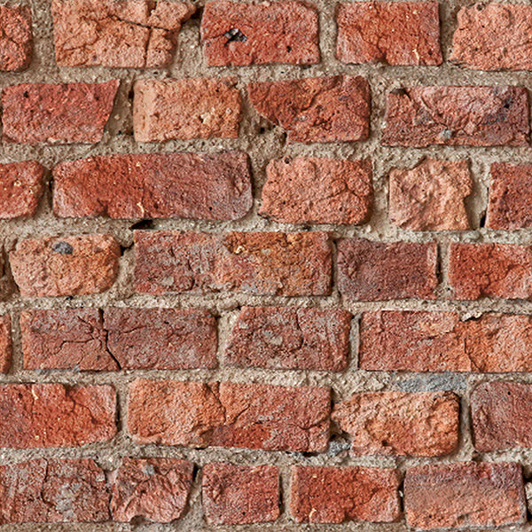 Purchase AH696600 Brewster Wallpaper, Clifford Red Urban Brick - Arthouse