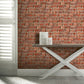 Purchase AH696600 Brewster Wallpaper, Clifford Red Urban Brick - Arthouse1