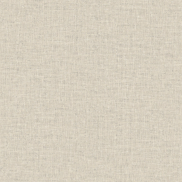 Purchase AH901704 Brewster Wallpaper, Paulette Neutral Linen Texture - Arthouse