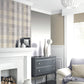 Purchase AH901902 Brewster Wallpaper, Geraldine Grey Plaid - Arthouse12