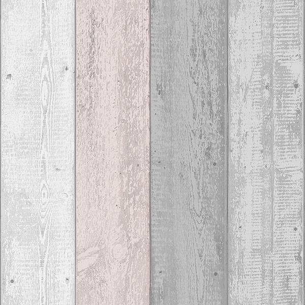 Purchase AH902809 Brewster Wallpaper, Forrest Blush Wood Plank - Arthouse