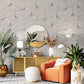 Purchase AH908105 Brewster Wallpaper, Asuka Grey Sparrow Forest - Arthouse12