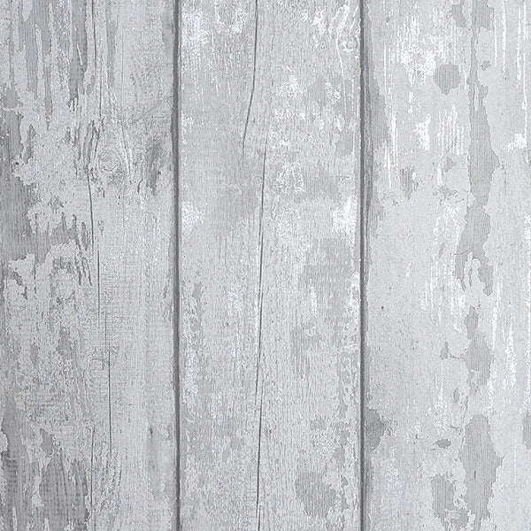 Purchase AH908501 Brewster Wallpaper, Ambrose Grey Wood Plank - Arthouse