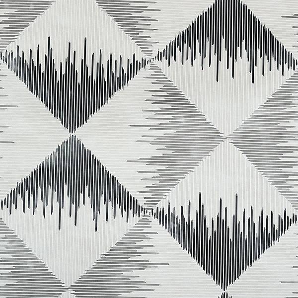 Purchase AH909401 Brewster Wallpaper, Reuben Grey Ikat - Arthouse