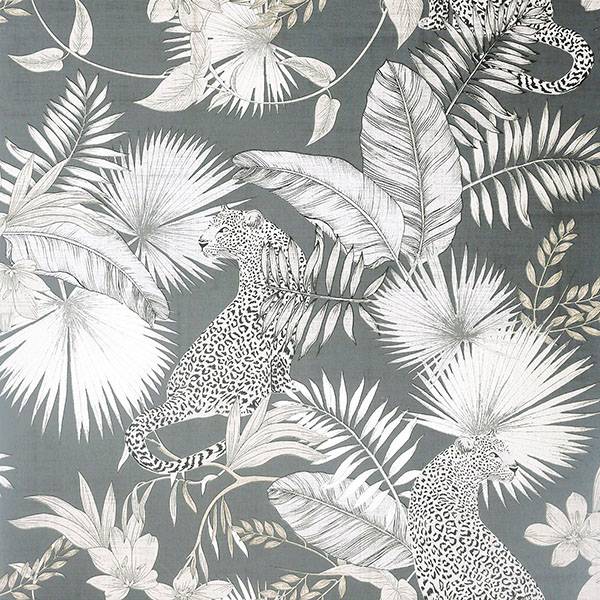 Purchase AH909408 Brewster Wallpaper, Maude Neutral Tropical - Arthouse