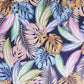 Purchase AH909409 Brewster Wallpaper, Vivette Multicolor Hot Tropic - Arthouse