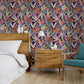 Purchase AH909409 Brewster Wallpaper, Vivette Multicolor Hot Tropic - Arthouse1