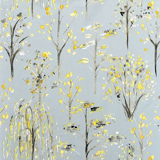 Purchase AH909503 Brewster Wallpaper, Mayumi Yellow Birch Grove - Arthouse