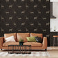 Purchase AH909607 Brewster Wallpaper, Hank Charcoal Stag - Arthouse1