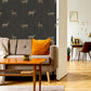 Purchase AH909607 Brewster Wallpaper, Hank Charcoal Stag - Arthouse12