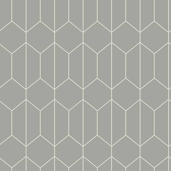 Purchase AH909700 Brewster Wallpaper, Orson Grey Trellis - Arthouse