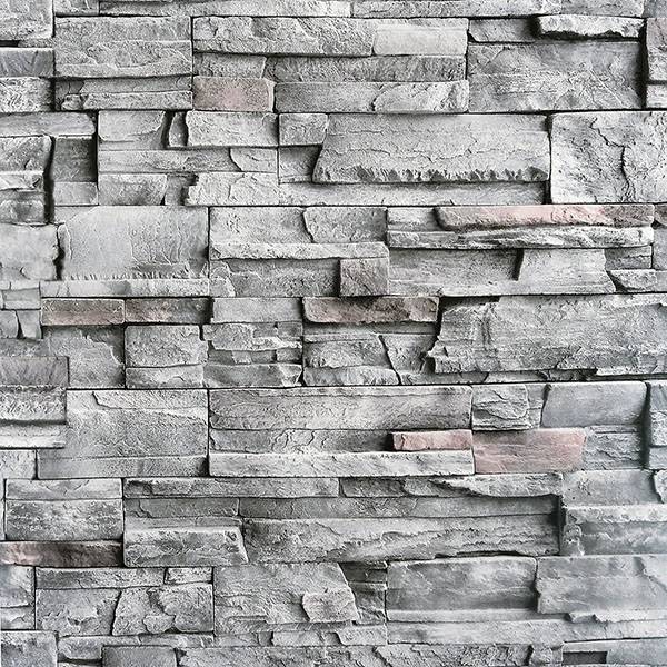 Purchase AH909704 Brewster Wallpaper, Cornell Grey Slate Wall - Arthouse