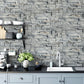Purchase AH909704 Brewster Wallpaper, Cornell Grey Slate Wall - Arthouse12
