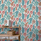 Purchase AH909801 Brewster Wallpaper, Jerome Red Botanical - Arthouse1