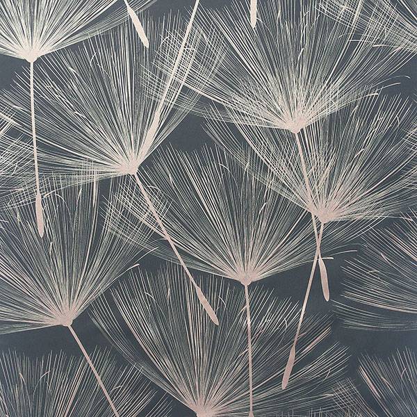 Purchase AH920807 Brewster Wallpaper, Kazue Metallic Dandelion - Arthouse