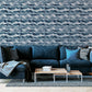 Purchase AH921606 Brewster Wallpaper, Irene Navy Painted Canvas - Arthouse12