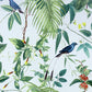 Purchase AH921609 Brewster Wallpaper, Nanette Light Blue Tropical Garden - Arthouse