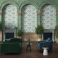 Purchase AH921609 Brewster Wallpaper, Nanette Light Blue Tropical Garden - Arthouse12