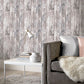 Purchase AH922705 Brewster Wallpaper, Bertram Neutral Wood - Arthouse12