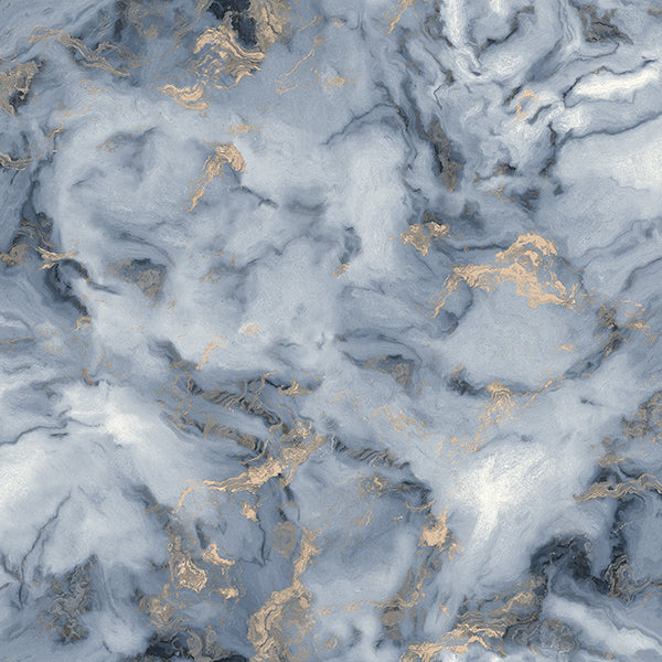 Purchase AH923000 Brewster Wallpaper, Merrick Navy Marble - Arthouse
