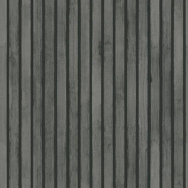 Purchase AH923801 Brewster Wallpaper, Herman Charcoal Wood - Arthouse