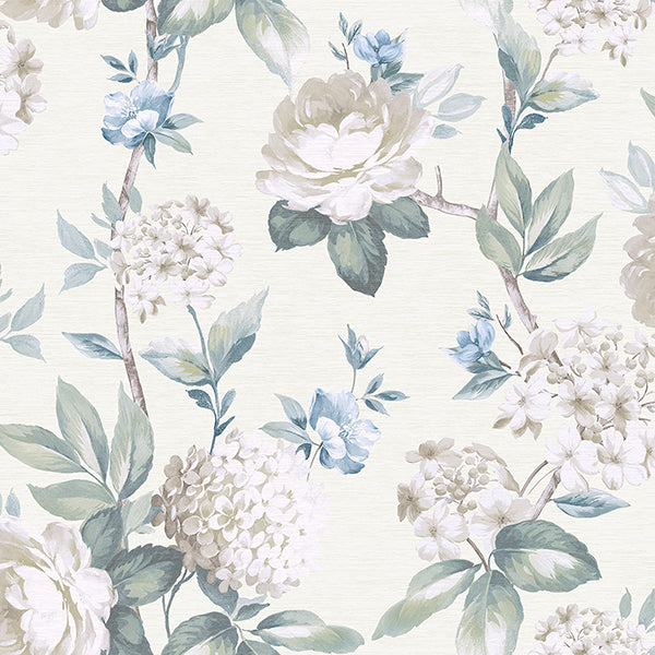 Purchase AH923802 Brewster Wallpaper, Atley Light Green Floral - Arthouse
