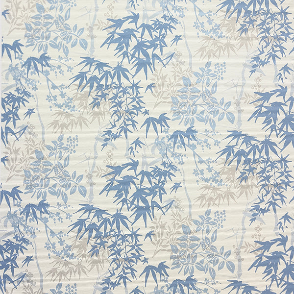 Purchase AH924407 Brewster Wallpaper, Elinore Blue Bamboo Trail - Arthouse