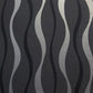 Purchase AH924502 Brewster Wallpaper, Tazz Black Ribbons - Arthouse