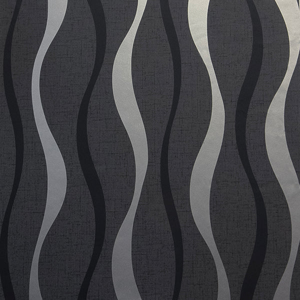 Purchase AH924502 Brewster Wallpaper, Tazz Black Ribbons - Arthouse